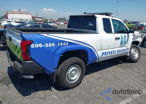 2024 Toyota Tacoma Sr 2Wd z USA, uszkodzony, nr VIN 3TYJDAHN5RT012562